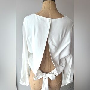 Aritzia Wilfred Laon blouse size small